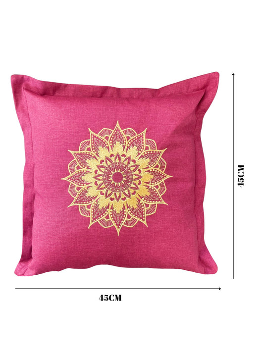 Mandala Nakışlı Modern Kırlent Kılıfı